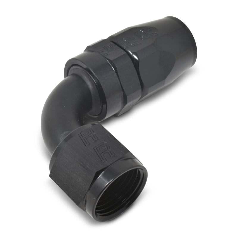 Russell Performance -6 AN Black 90 Degree Full Flow Hose End Russell Fittings  AXOPROS