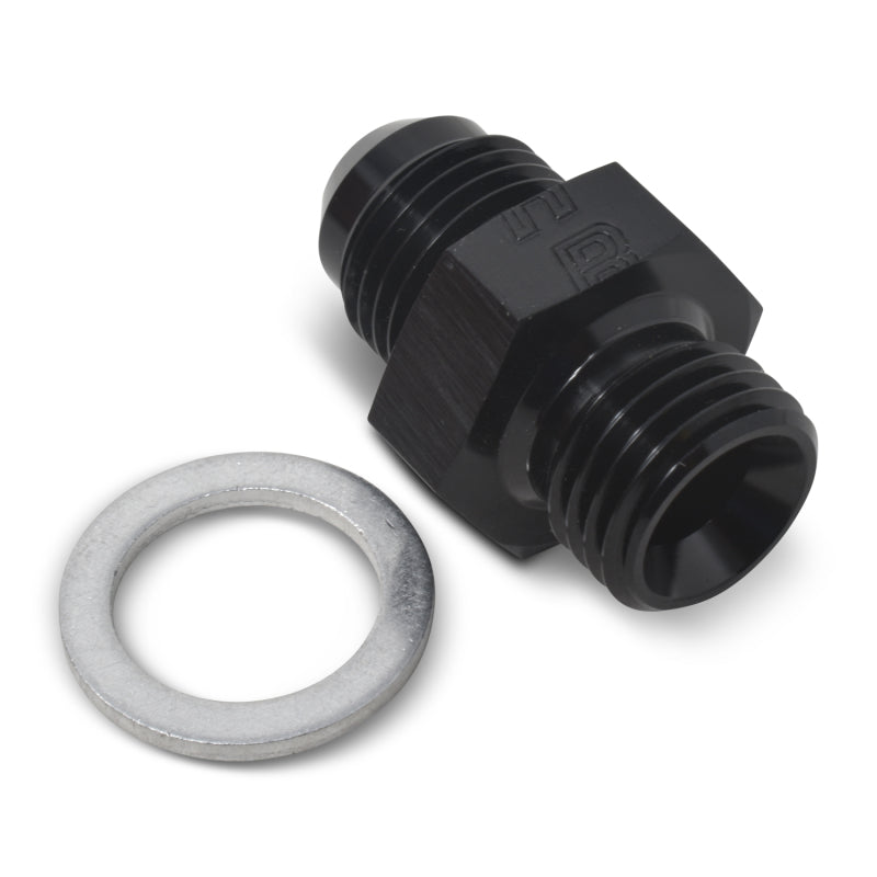 Russell Performance -6 AN Flare to 14mm x 1.5 Metric Thread Adapter (Black ) Russell Fittings  AXOPROS
