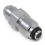 Russell Performance -6 AN (male to 11/16in-18 O-ring seal) Power Steering Adapter. Clear anodized Russell Fittings  AXOPROS
