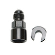 Russell Performance -6 AN Male to 3/8in SAE Quick-Disconnect Female (Black Single) Russell Fittings  AXOPROS