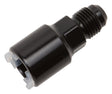 Russell Performance -6 AN male to 5/16in SAE quick-disconnect female (Black Single) Russell Fittings  AXOPROS