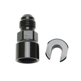 Russell Performance -6 AN Male to 5/16in SAE Quick-Disconnect Female (Black Single) Russell Fittings  AXOPROS