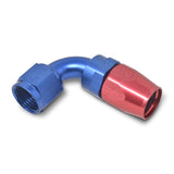 Russell Performance -6 AN Red/Blue 90 Degree Full Flow Hose End Russell Fittings  AXOPROS