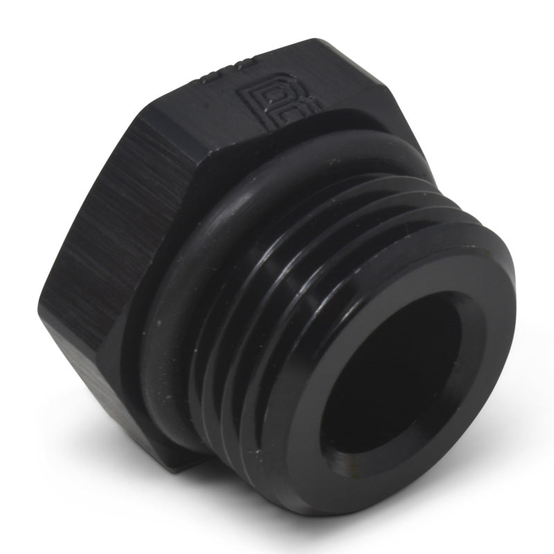 Russell Performance -6 AN Straight Thread Plug (Black) Russell Fittings  AXOPROS