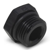 Russell Performance -6 AN Straight Thread Plug (Black) Russell Fittings  AXOPROS