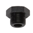 Russell Performance -6 AN Straight Thread Plug (Black) Russell Fittings  AXOPROS