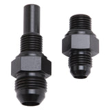 Russell Performance -6 AN to 4L80 Transmission Ports Adapter Fittings (Qty 2) - Black Zinc Russell Fittings  AXOPROS