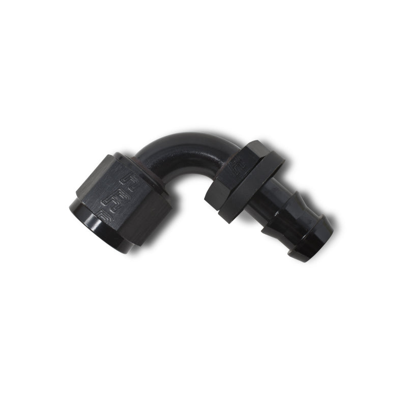 Russell Performance -6 AN Twist-Lok 90 Degree Hose End (Black) Russell Fittings  AXOPROS
