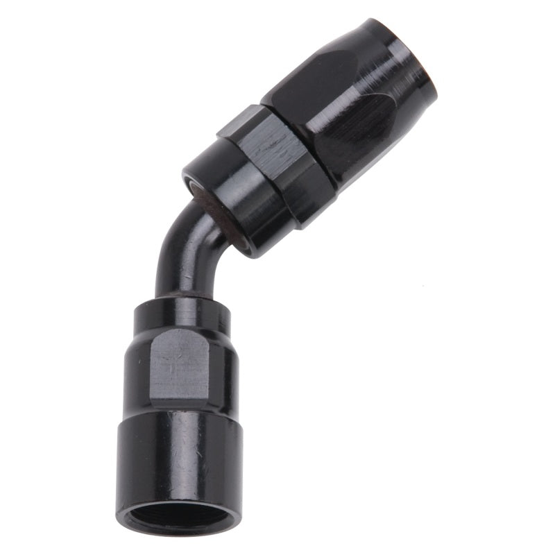 Russell Performance -8 AN Black 45 Degree Full Flow Hose End Russell Fittings  AXOPROS