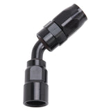 Russell Performance -8 AN Black 45 Degree Full Flow Hose End Russell Fittings  AXOPROS