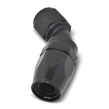 Russell Performance -8 AN Black 45 Degree Full Flow Hose End Russell Fittings  AXOPROS