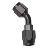 Russell Performance -8 AN Black 45 Degree Full Flow Hose End Russell Fittings  AXOPROS