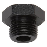 Russell Performance -8 AN Straight Thread Plug (Black) Russell Fittings  AXOPROS