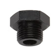 Russell Performance -8 AN Straight Thread Plug (Black) Russell Fittings  AXOPROS