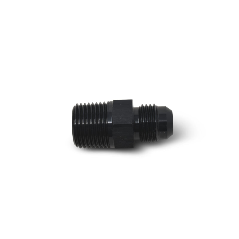 Russell Performance -8 AN to 3/8in NPT Straight Flare to Pipe (Black) Russell Fittings  AXOPROS