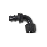 Russell Performance -8 AN Twist-Lok 90 Degree Hose End (Black) Russell Fittings  AXOPROS