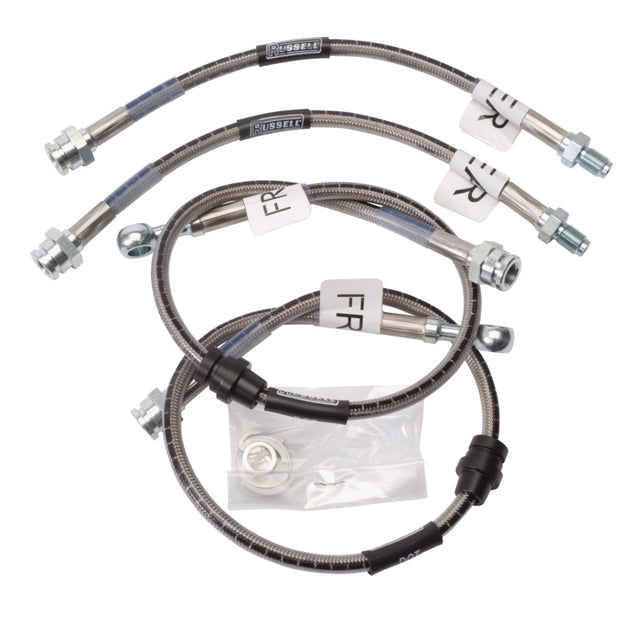 Russell Performance 95-99 Mitsubishi Eclipse 2WD & All Wheel Drive Brake Line Kit Russell Brake Line Kits  AXOPROS