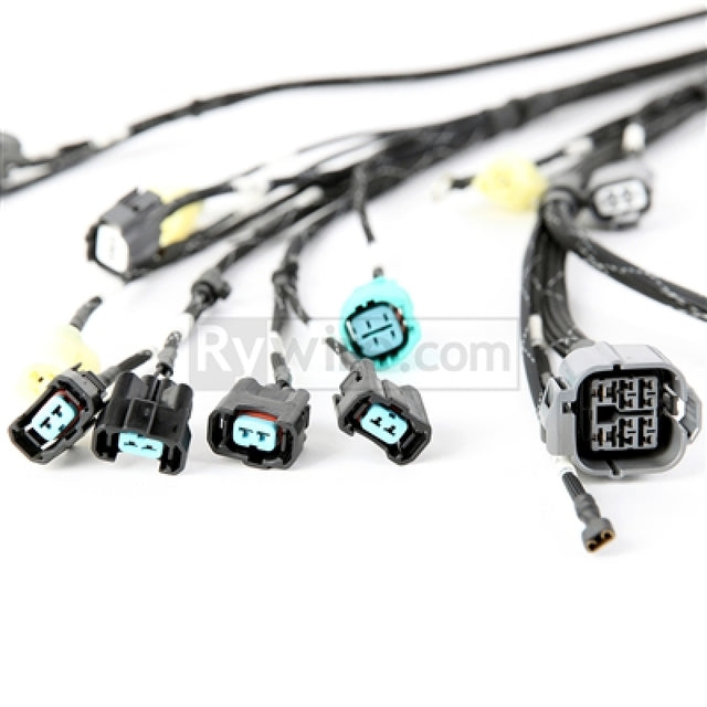 Rywire Honda B-Series OBD2 Tuck Budget Eng Harness w/OBD2 Dist/Inj/Alt/92-95 OBD1 Plug (Adapter Req) Rywire Wiring Harnesses  AXOPROS