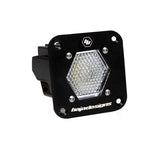 S1 Black Flush Mount Auxiliary Light Pod Baja Designs Auxiliary Light  AXOPROS