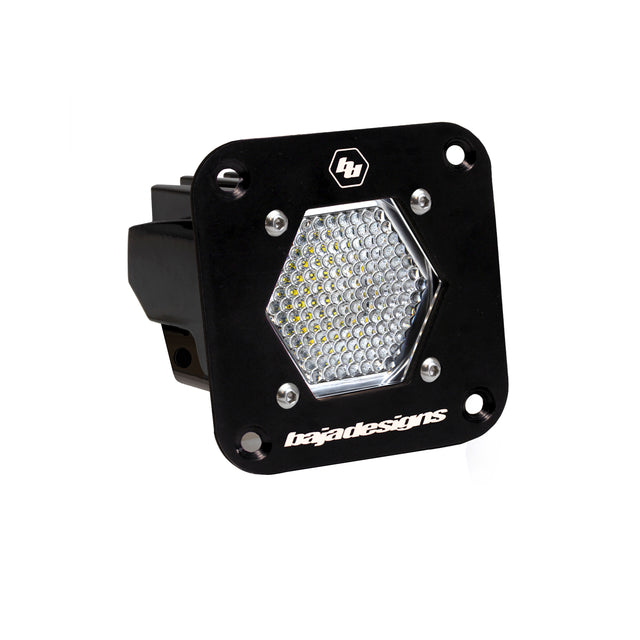 S1 Black Flush Mount Auxiliary Light Pod Baja Designs Auxiliary Light  AXOPROS