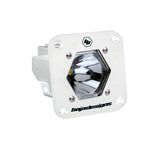 S1 White Flush Mount Auxiliary Light Pod Baja Designs Auxiliary Light  AXOPROS