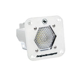 S1 White Flush Mount Auxiliary Light Pod Baja Designs Auxiliary Light  AXOPROS