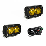 S2 Pro Black LED Auxiliary Light Pod Pair Baja Designs Auxiliary Light  AXOPROS
