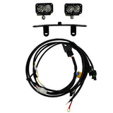 S2 Pro Windscreen Mount Light Kit Baja Designs Auxiliary Light  AXOPROS