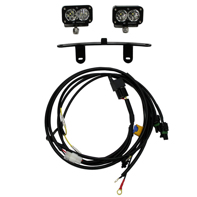S2 Pro Windscreen Mount Light Kit Baja Designs Auxiliary Light  AXOPROS