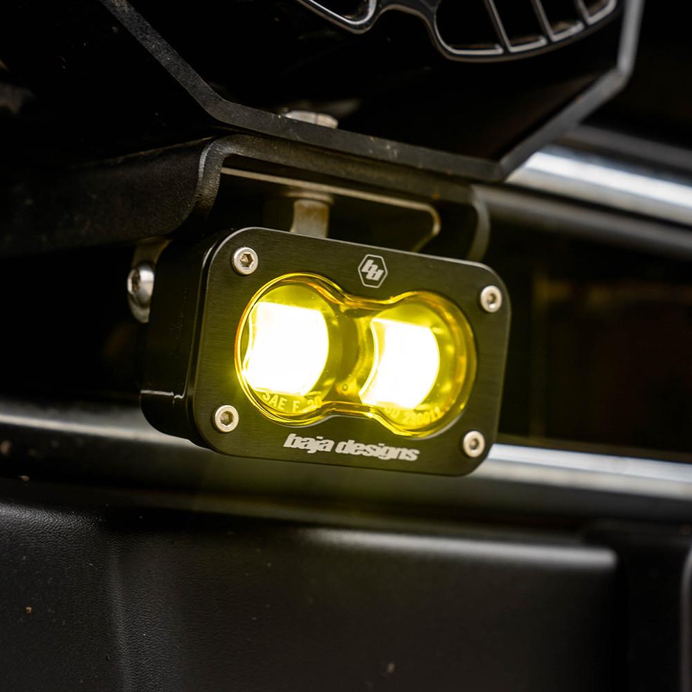 S2 SAE LED Auxiliary Light Pod Pair Baja Designs Fog Light Kit  AXOPROS