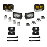 S2 SAE/S2 Pro Fog Pocket Kit Baja Designs Fog Light Kit  AXOPROS