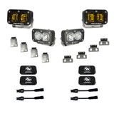 S2 SAE/S2 Sport Fog Pocket Kit Baja Designs Fog Light Kit  AXOPROS