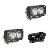 S2 Sport Black LED Auxiliary Light Pod Pair Baja Designs Auxiliary Light  AXOPROS