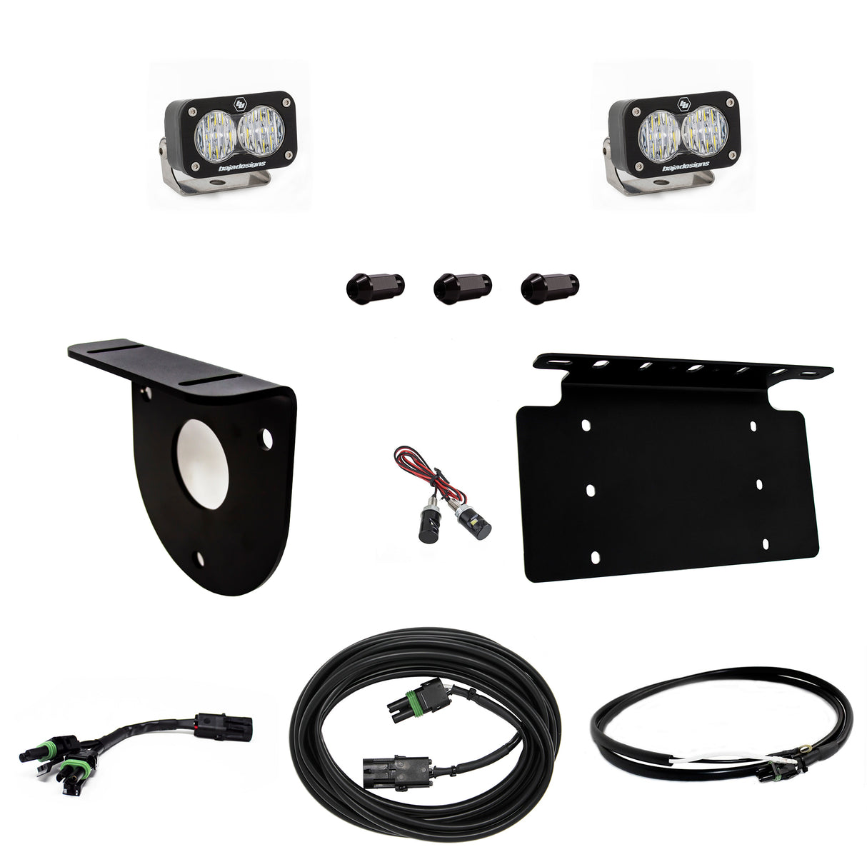 S2 Sport Dual Reverse Light Kit Baja Designs Back Up Light Set  AXOPROS