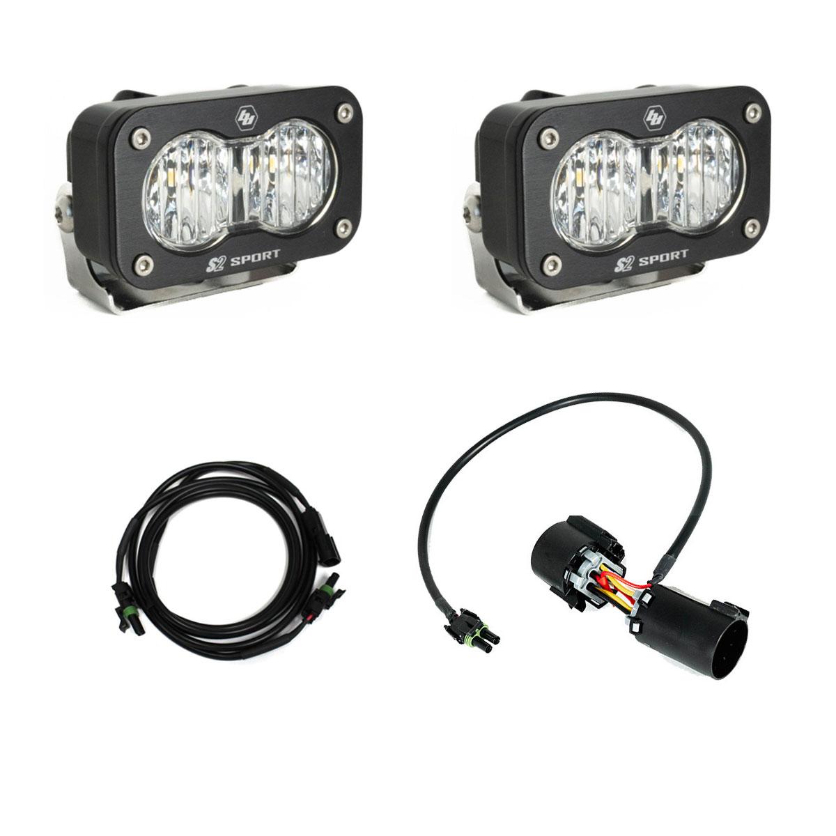 S2 Sport Dual Reverse Light Kit Baja Designs Back Up Light Set  AXOPROS