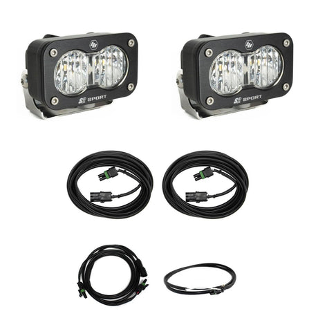 S2 Sport Dual Reverse Light Kit Baja Designs Back Up Light Set  AXOPROS