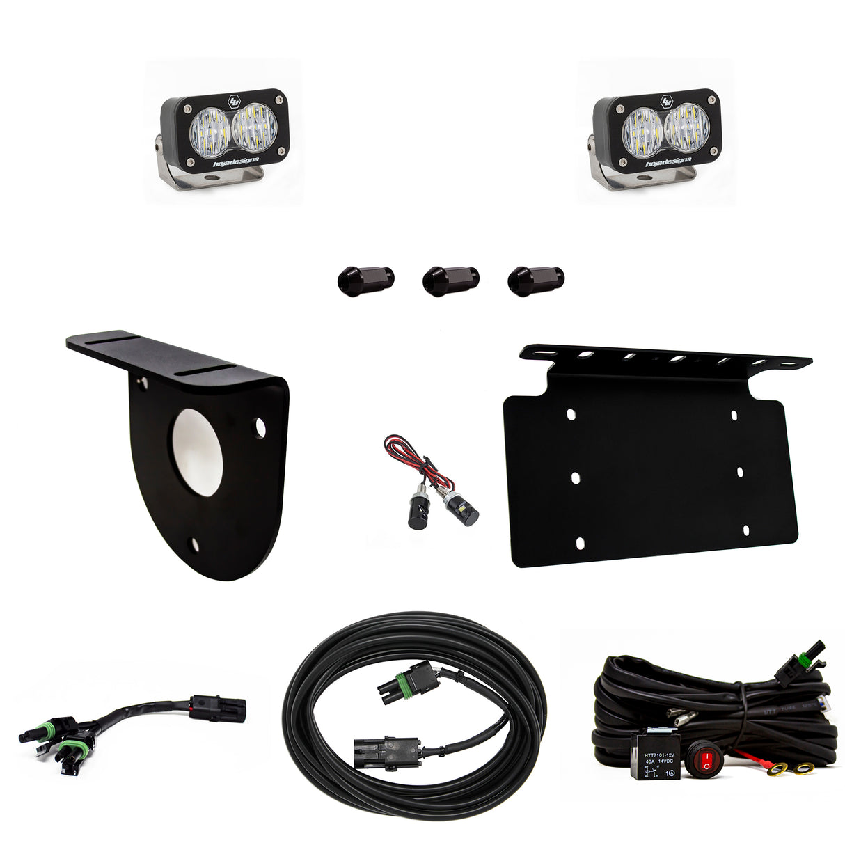 S2 Sport Dual Reverse Light Kit Baja Designs Back Up Light Set  AXOPROS