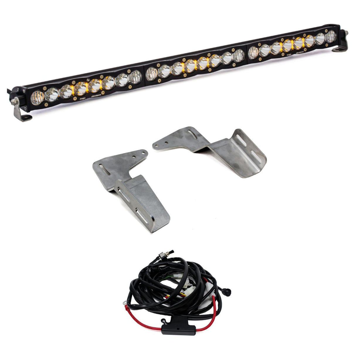 S8 30 Inch Bumper Light Kit Baja Designs Light Bar  AXOPROS