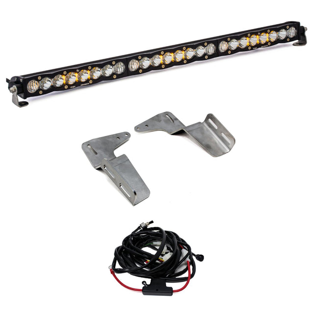 S8 30 Inch Bumper Light Kit Baja Designs Light Bar  AXOPROS