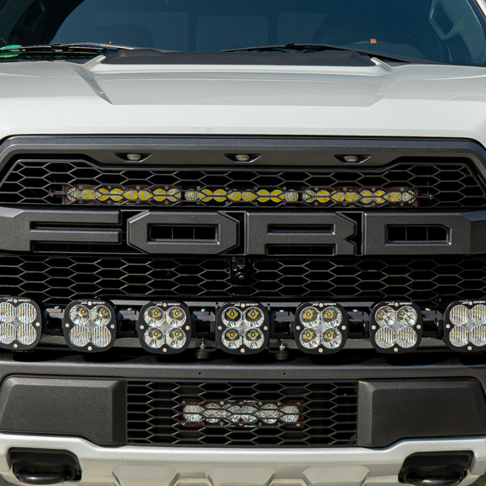 S8 30 Inch Grille Upper Light Bar Kit Baja Designs Light Bar  AXOPROS