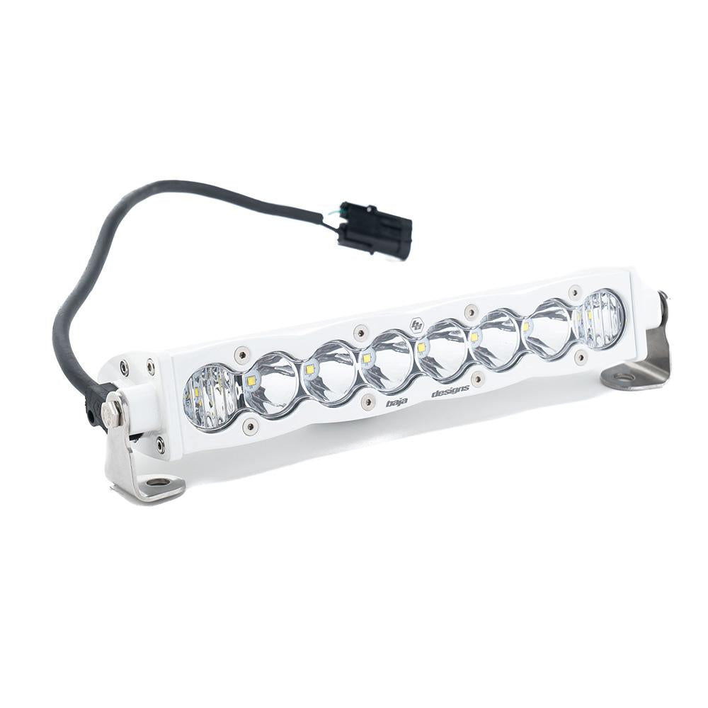 S8 White Straight LED Light Bar Baja Designs Light Bar  AXOPROS