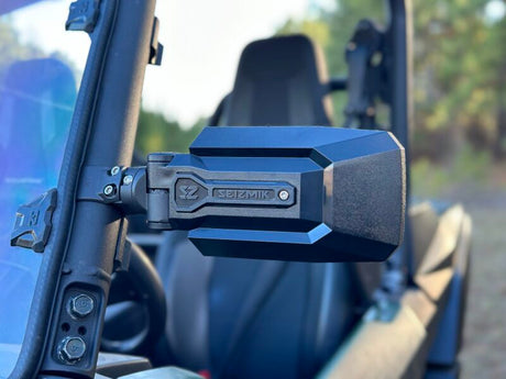 Seizmik 04+ A Cat/ Hon/JD/ Kaw/ Pol/ Suz/ Yam Trailrider Sideview Mirror - 1.75 in. Seizmik Side Mirrors  AXOPROS