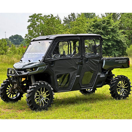 Seizmik 16-24 Can-Am HD10 Defender Max Rear Framed Soft Door Kit Seizmik Doors  AXOPROS
