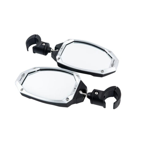 Seizmik 24+  Polaris/Cam-am/Honda/Kaw Photon Sideview Mirror Adj. 1.75-2 in. ROP -Pair Seizmik Side Mirrors  AXOPROS