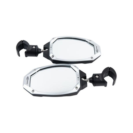 Seizmik 24+  Polaris/Cam-am/Honda/Kaw Photon Sideview Mirror Adj. 1.75-2 in. ROP -Pair Seizmik Side Mirrors  AXOPROS