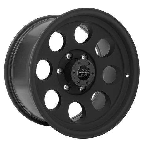 Series 69 Matte Black 17x9 6x5.5 4.75BS Offset -6mm Cap P/N 8425041 Pro Comp Wheel  AXOPROS