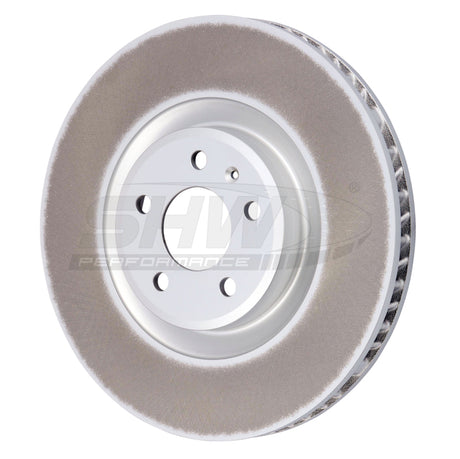 SHW 15-18 Porsche Macan S 3.0L w/o Ceramics Right Front Smooth Monobloc Brake Rotor (95B615302R) SHW Performance Brake Rotors - OE  AXOPROS