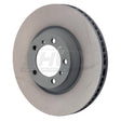 SHW 17-20 Porsche Panamera 4 w/Black Calipers w/o Ceramics Right Front Smooth MB Rotor (971615302) SHW Performance Brake Rotors - OE  AXOPROS