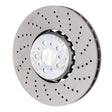 SHW 18-21 BMW M5 4.4L Right Front Cross-Drilled Lightweight Brake Rotor (34117991102) SHW Performance Brake Rotors - Drilled  AXOPROS