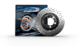 SHW 19-21 BMW M2 Competition 3.0L Left Rear Cross-Drilled Lightweight Brake Rotor (34118072019) SHW Performance Brake Rotors - Drilled  AXOPROS